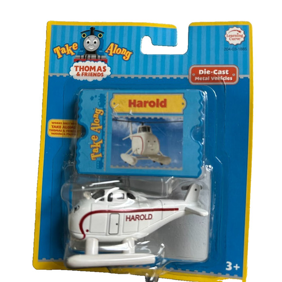 Thomas & Friends Take Along Harold Helicopter 2006 Die-Cast Sealed Toy Vehicle - Picture 1 of 8
